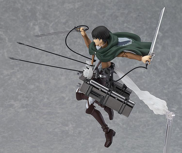 Attack on Titan Figma Action Figure Levi 14 cm