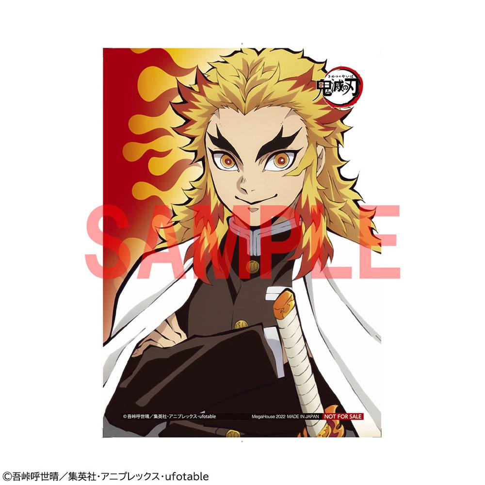 DEMON SLAYER: KIMETSU NO YAIBA G.E.M. PVC Statue Rengoku Palm Size Edition Deluxe 9 cm