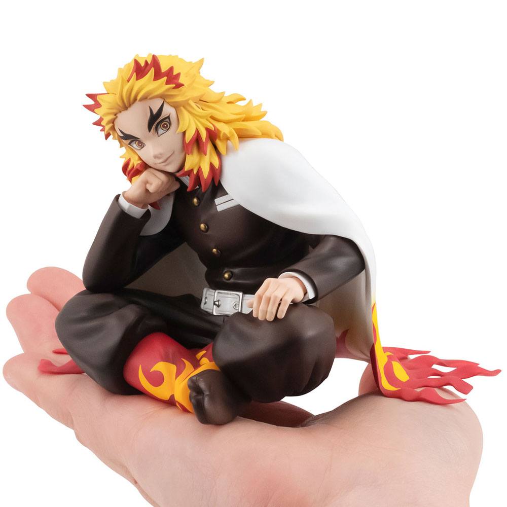 DEMON SLAYER: KIMETSU NO YAIBA G.E.M. PVC Statue Rengoku Palm Size 9 cm