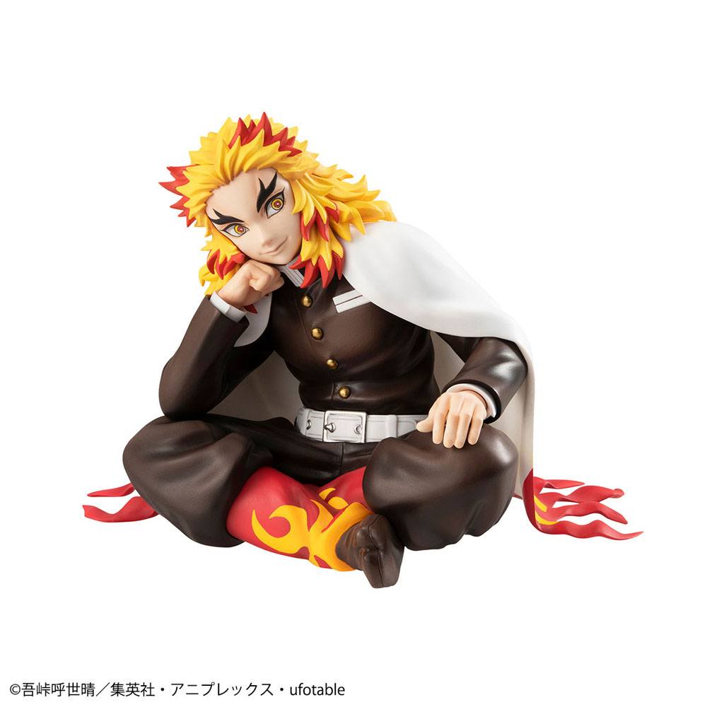 DEMON SLAYER: KIMETSU NO YAIBA G.E.M. PVC Statue Rengoku Palm Size 9 cm