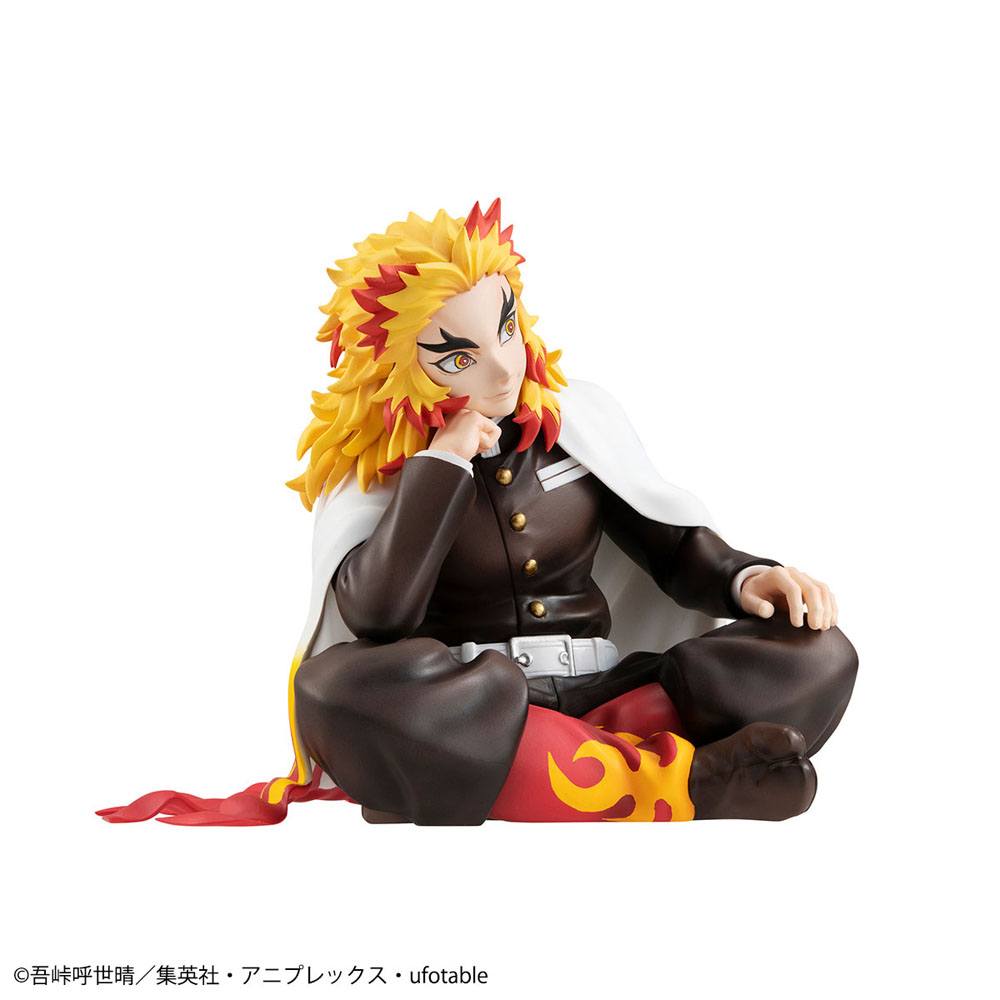 DEMON SLAYER: KIMETSU NO YAIBA G.E.M. PVC Statue Rengoku Palm Size 9 cm