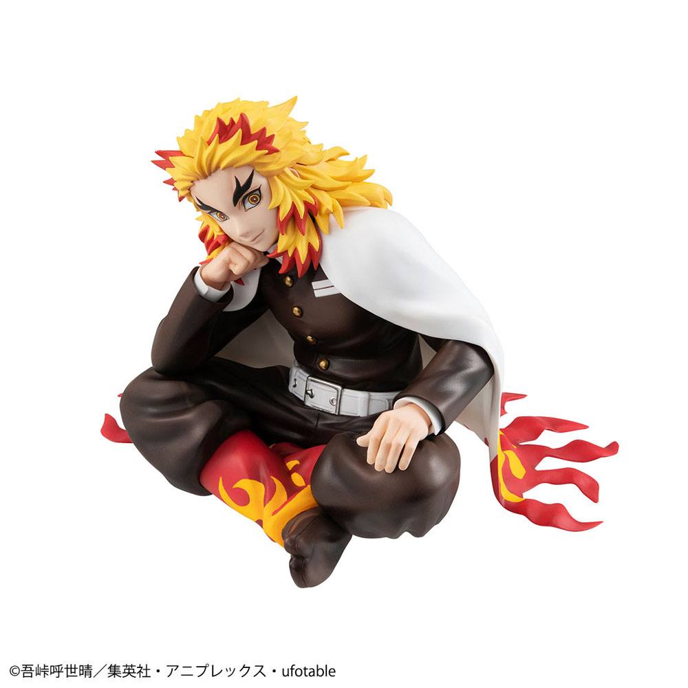 DEMON SLAYER: KIMETSU NO YAIBA G.E.M. PVC Statue Rengoku Palm Size 9 cm