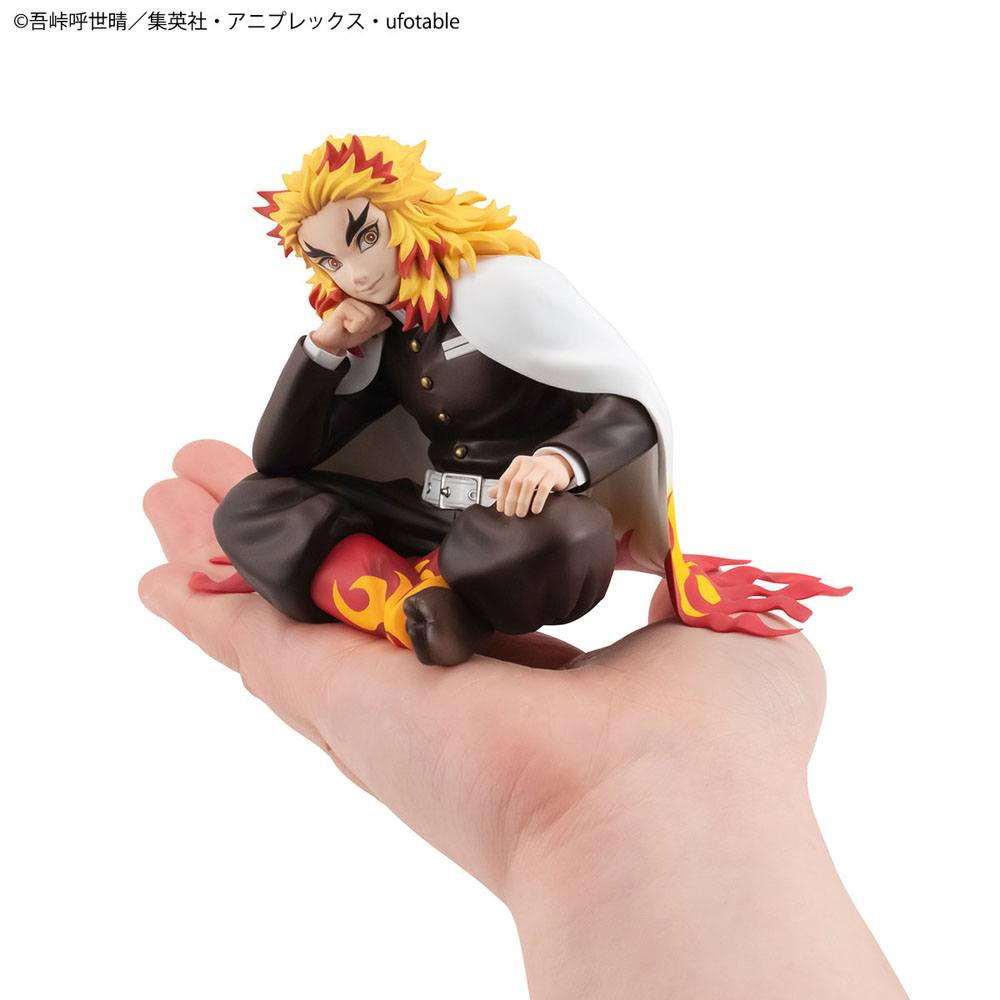 DEMON SLAYER: KIMETSU NO YAIBA G.E.M. PVC Statue Rengoku Palm Size 9 cm