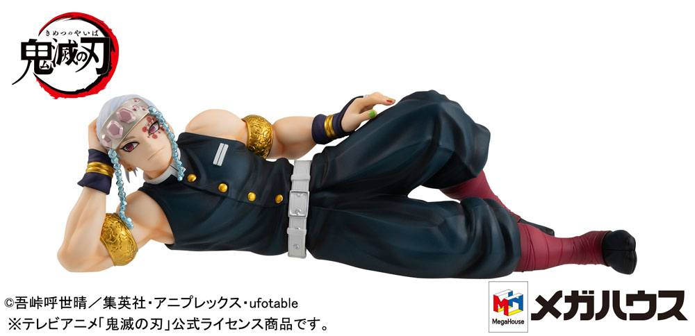 DEMON SLAYER: KIMETSU NO YAIBA G.E.M. PVC Statue Uzui-san Palm Size 19 cm
