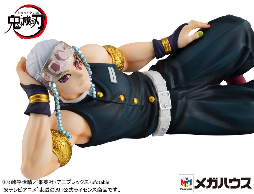DEMON SLAYER: KIMETSU NO YAIBA G.E.M. PVC Statue Uzui-san Palm Size 19 cm