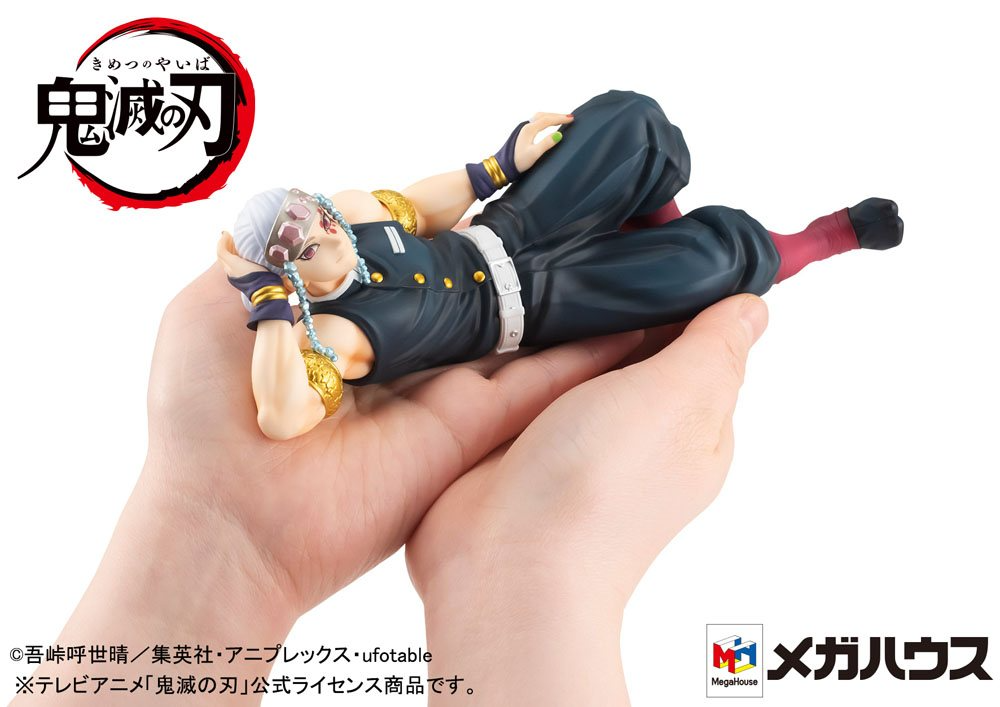 DEMON SLAYER: KIMETSU NO YAIBA G.E.M. PVC Statue Uzui-san Palm Size 19 cm