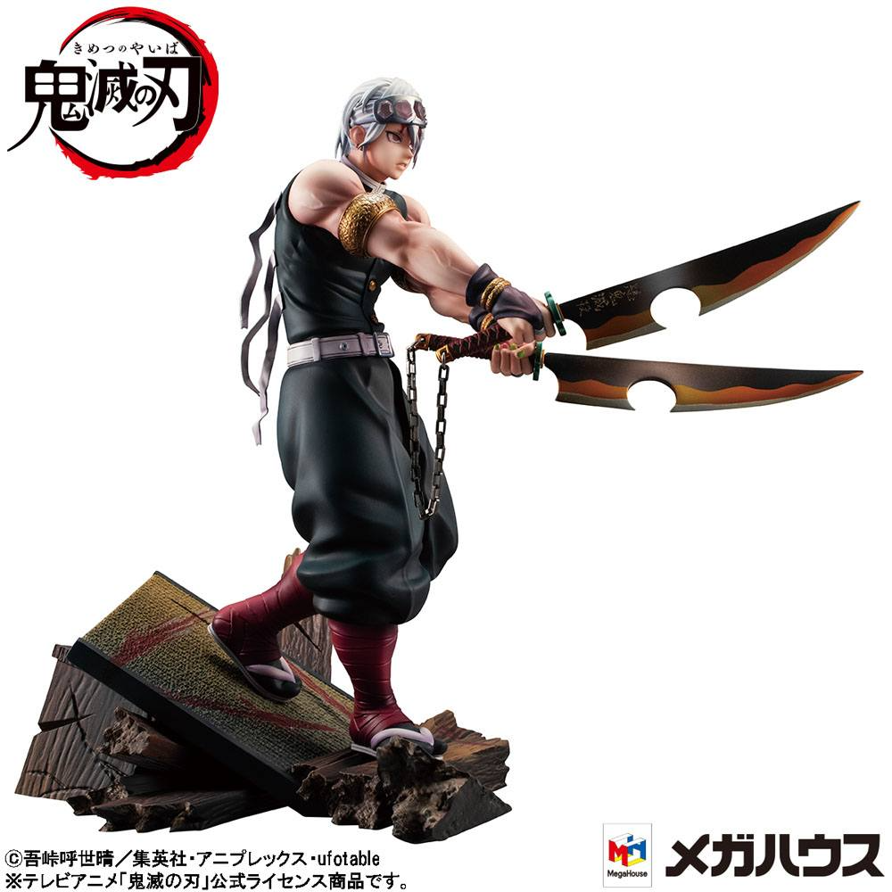 DEMON SLAYER: KIMETSU NO YAIBA G.E.M. PVC Statue 1/8 Tengen Uzui 23 cm