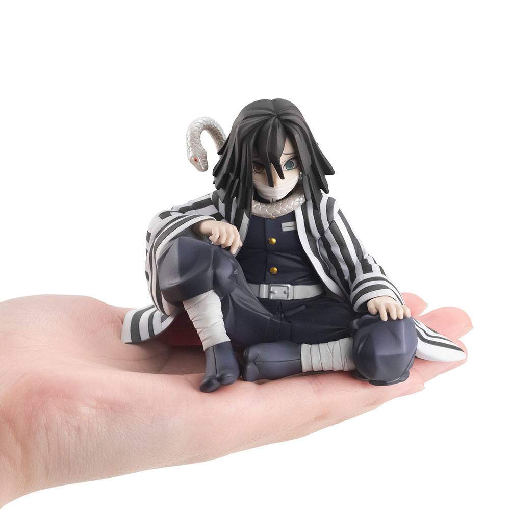 DEMON SLAYER: KIMETSU NO YAIBA G.E.M. PVC Statue Iguro-san Palm Size Deluxe Version 7 cm