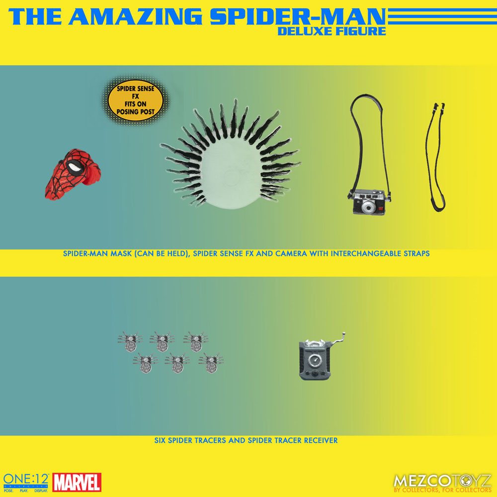 Marvel Universe Action Figure 1/12 The Amazing Spider-Man - Deluxe Edition 16 cm