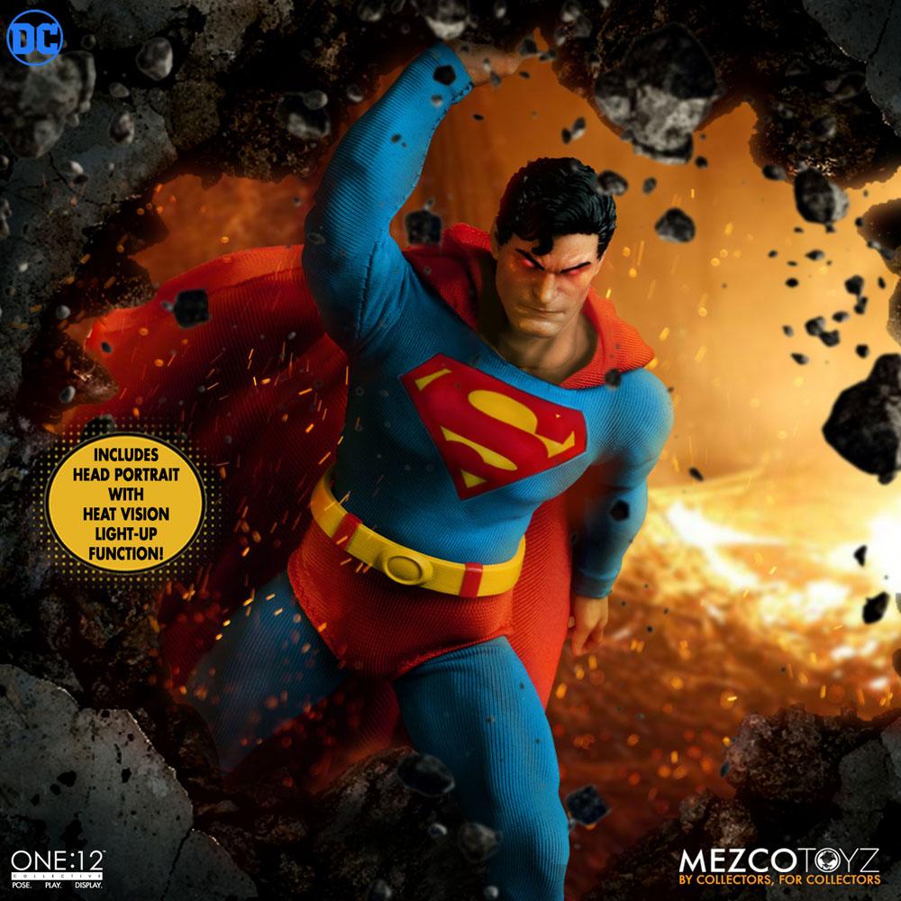 DC Comics Action Figure 1/12 Superman Man of Steel Edition 16 cm