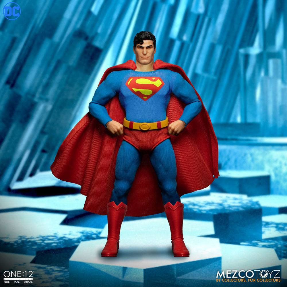 DC Comics Action Figure 1/12 Superman Man of Steel Edition 16 cm