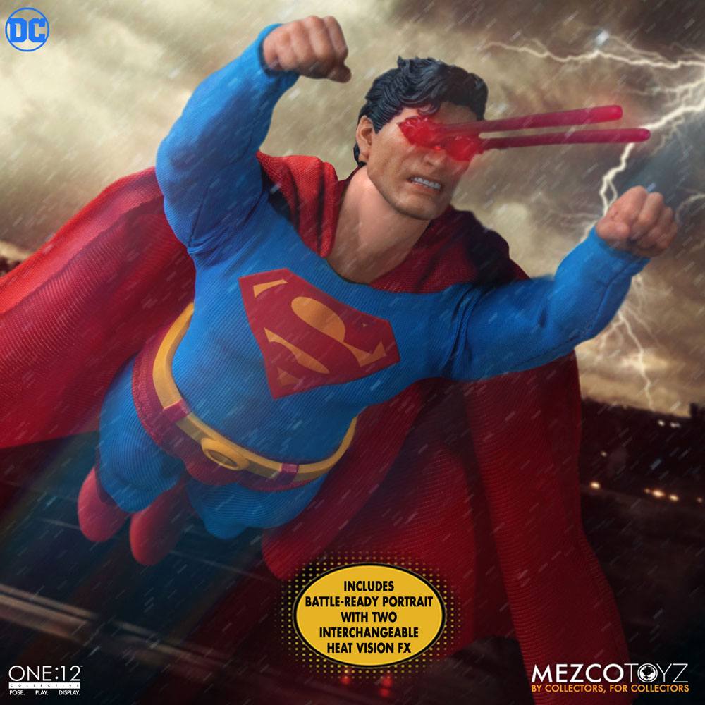 DC Comics Action Figure 1/12 Superman Man of Steel Edition 16 cm