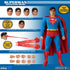 DC Comics Action Figure 1/12 Superman Man of Steel Edition 16 cm