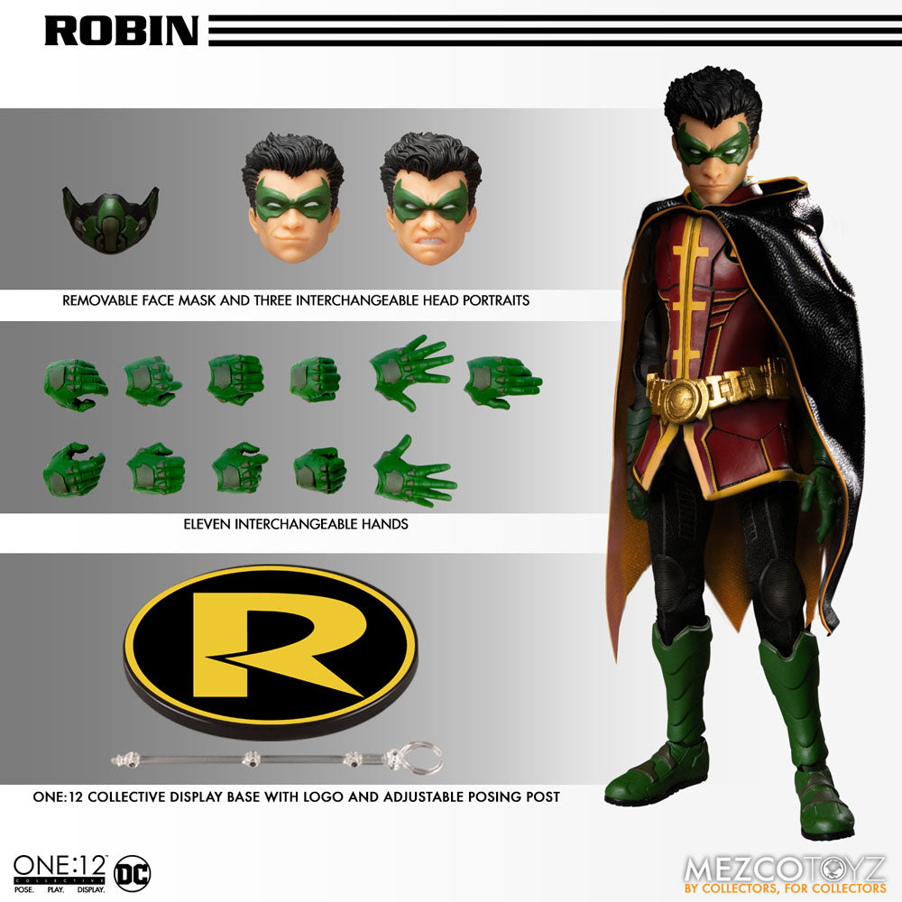 DC Comics Action Figure 1/12 Robin 16 cm