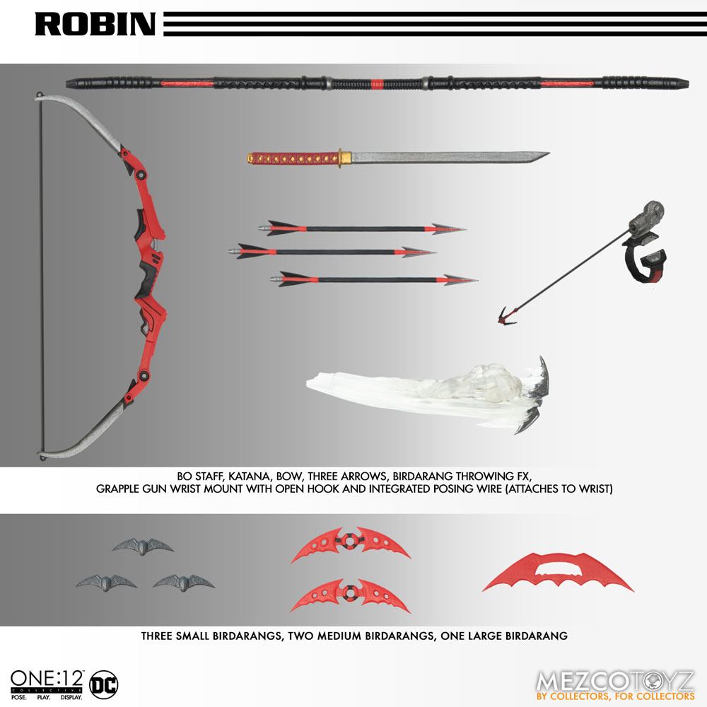 DC Comics Action Figure 1/12 Robin 16 cm