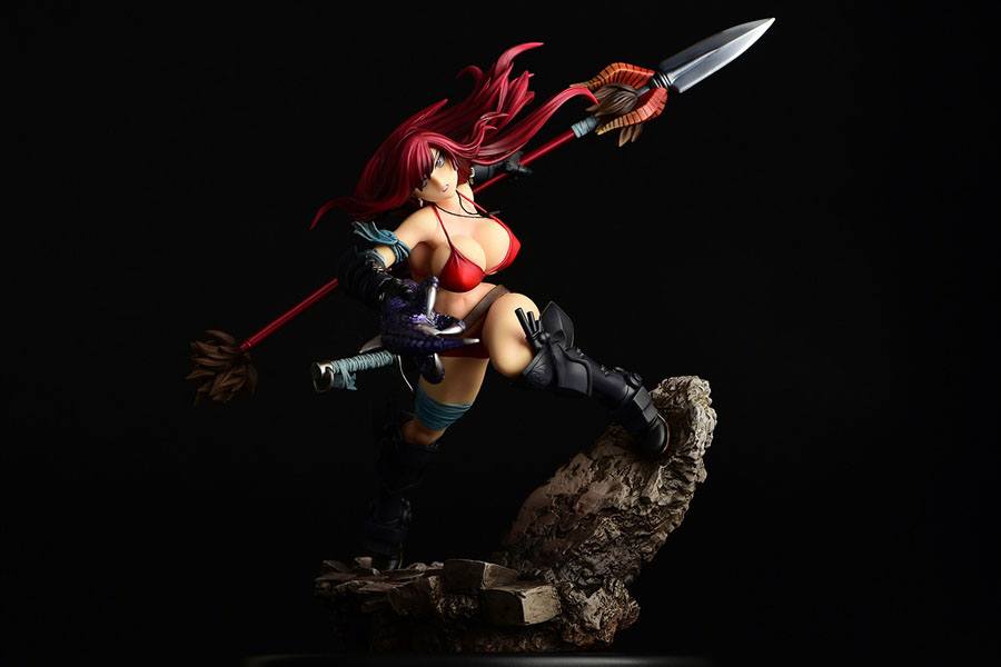 Fairy Tail Statue 1/6 Erza Scarlet the Knight Ver. Another Color Black Armor 31 cm