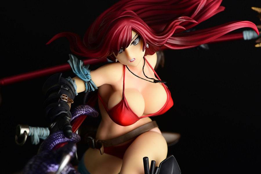 Fairy Tail Statue 1/6 Erza Scarlet the Knight Ver. Another Color Black Armor 31 cm