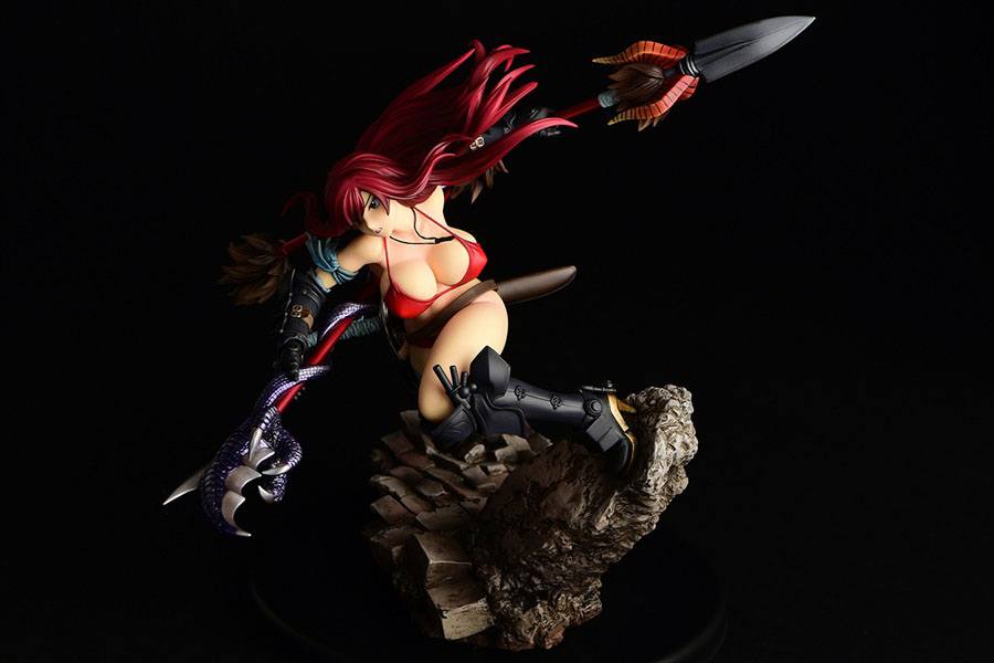 Fairy Tail Statue 1/6 Erza Scarlet the Knight Ver. Another Color Black Armor 31 cm