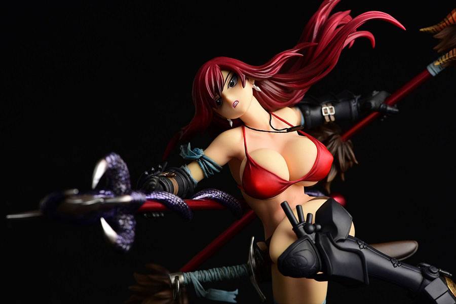 Fairy Tail Statue 1/6 Erza Scarlet the Knight Ver. Another Color Black Armor 31 cm