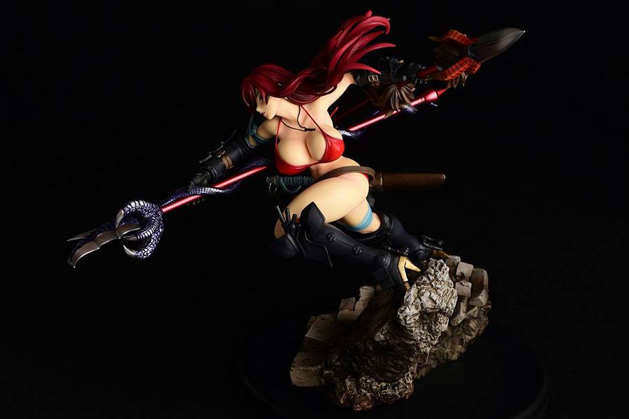 Fairy Tail Statue 1/6 Erza Scarlet the Knight Ver. Another Color Black Armor 31 cm