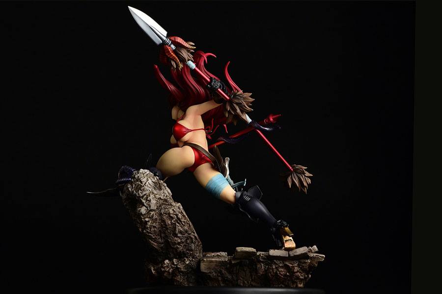 Fairy Tail Statue 1/6 Erza Scarlet the Knight Ver. Another Color Black Armor 31 cm