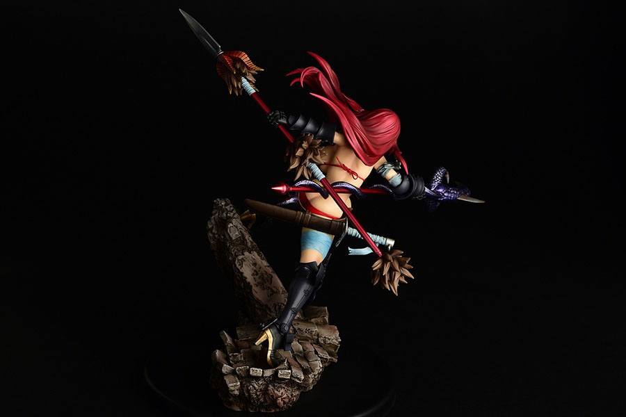 Fairy Tail Statue 1/6 Erza Scarlet the Knight Ver. Another Color Black Armor 31 cm