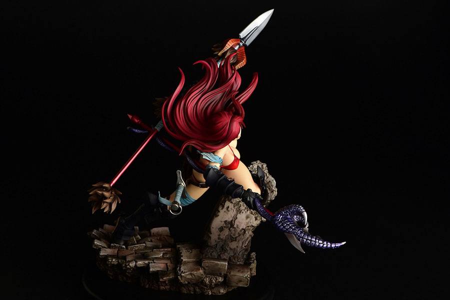 Fairy Tail Statue 1/6 Erza Scarlet the Knight Ver. Another Color Black Armor 31 cm