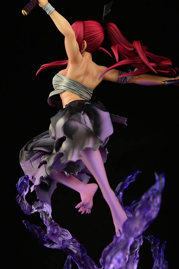 Fairy Tail Statue 1/6 Erza Scarlet Samurai Ver. Shikkoku 43 cm