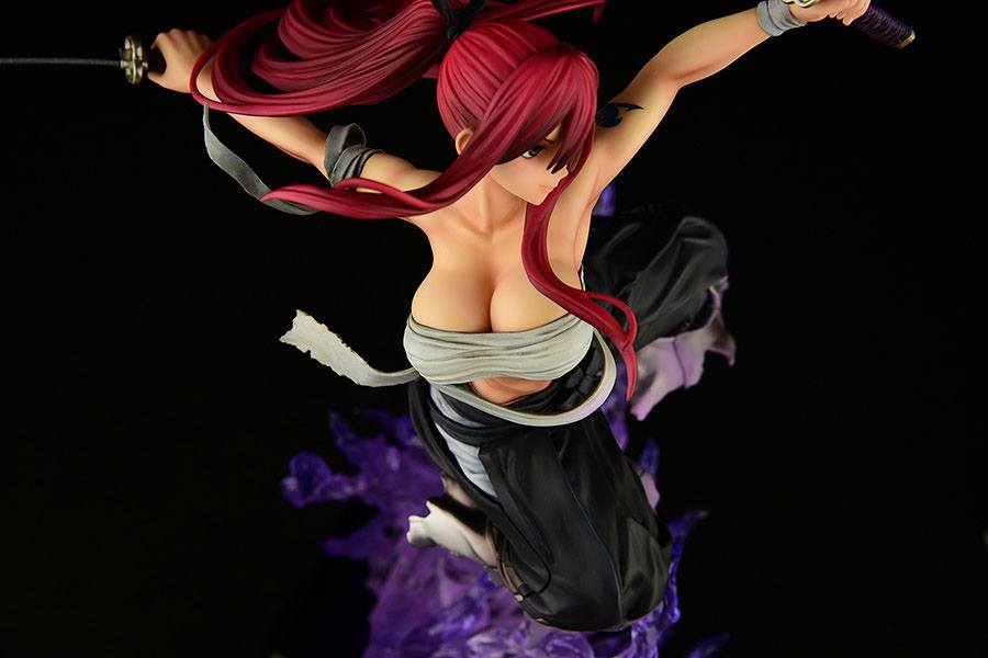 Fairy Tail Statue 1/6 Erza Scarlet Samurai Ver. Shikkoku 43 cm