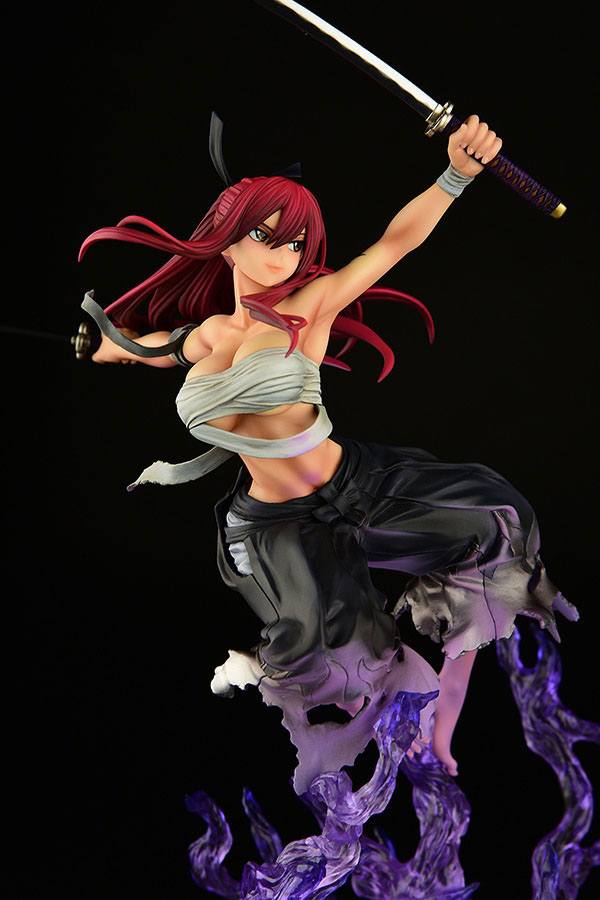 Fairy Tail Statue 1/6 Erza Scarlet Samurai Ver. Shikkoku 43 cm