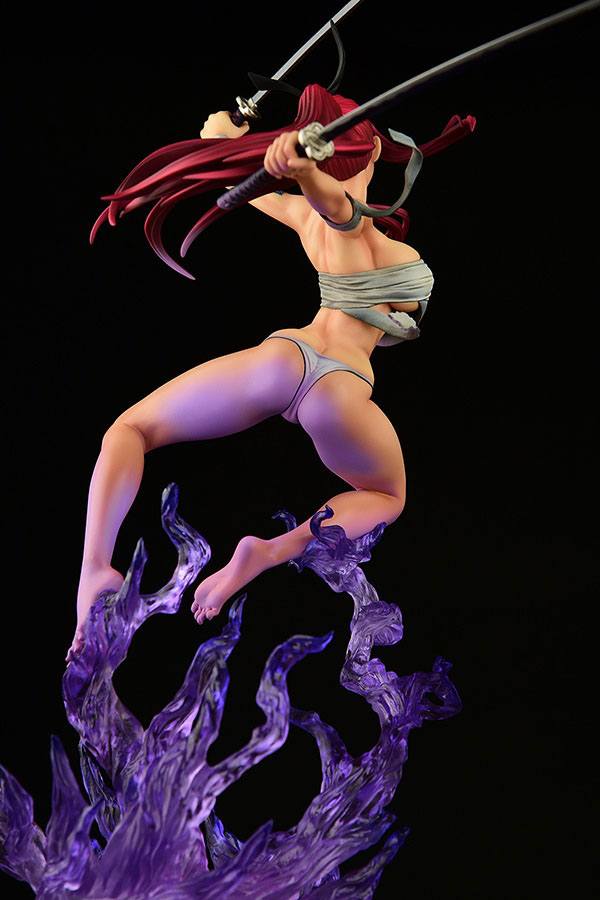 Fairy Tail Statue 1/6 Erza Scarlet Samurai Ver. Shikkoku 43 cm