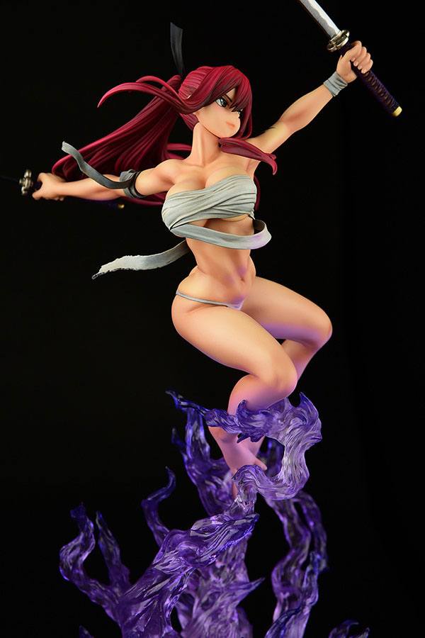 Fairy Tail Statue 1/6 Erza Scarlet Samurai Ver. Shikkoku 43 cm