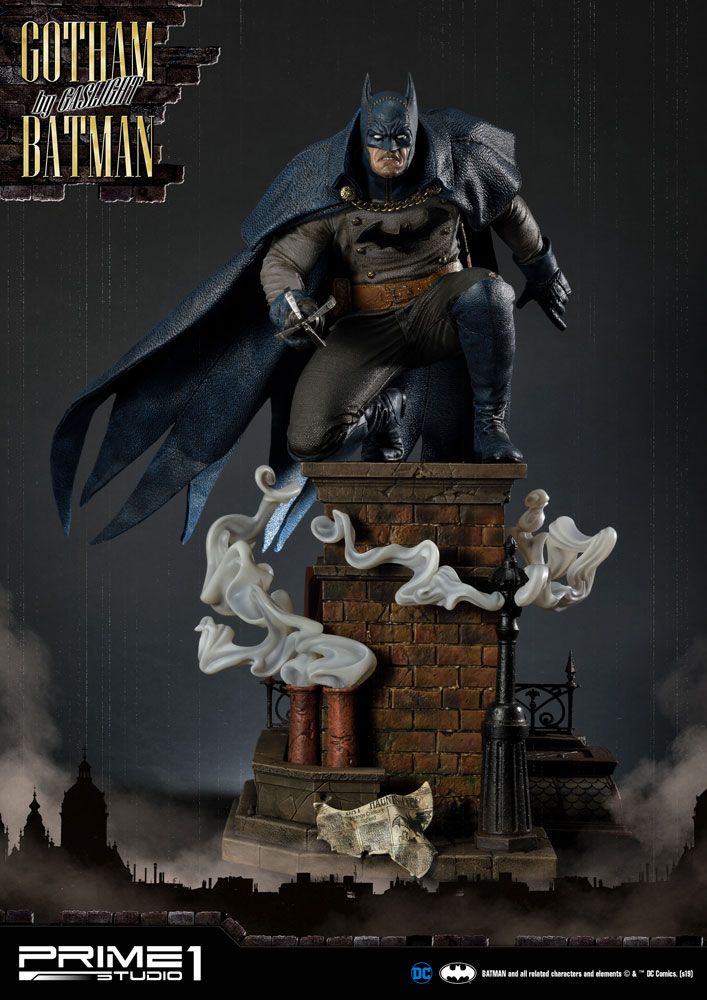 Batman Arkham Origins Statue 1/5 Gotham By Gaslight Batman Blue Version 57 cm