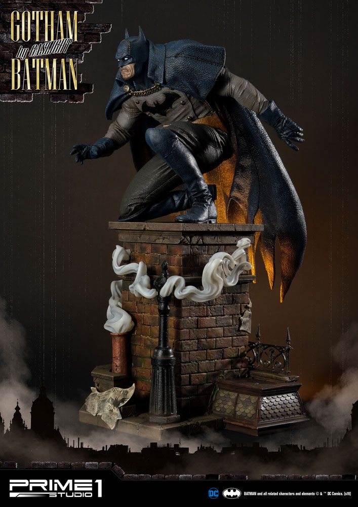 Batman Arkham Origins Statue 1/5 Gotham By Gaslight Batman Blue Version 57 cm