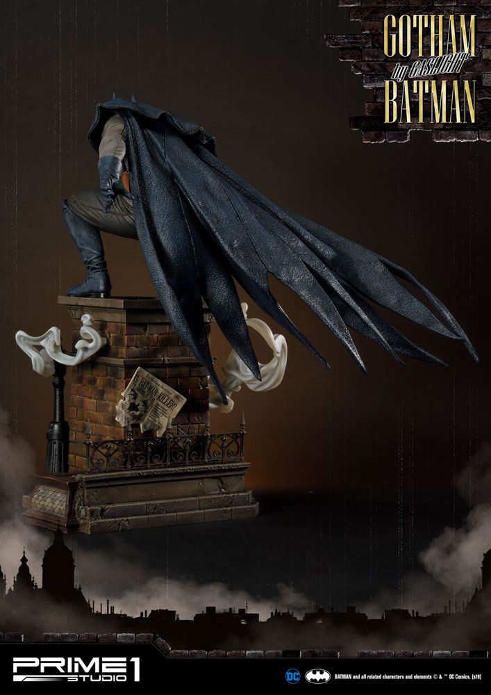 Batman Arkham Origins Statue 1/5 Gotham By Gaslight Batman Blue Version 57 cm
