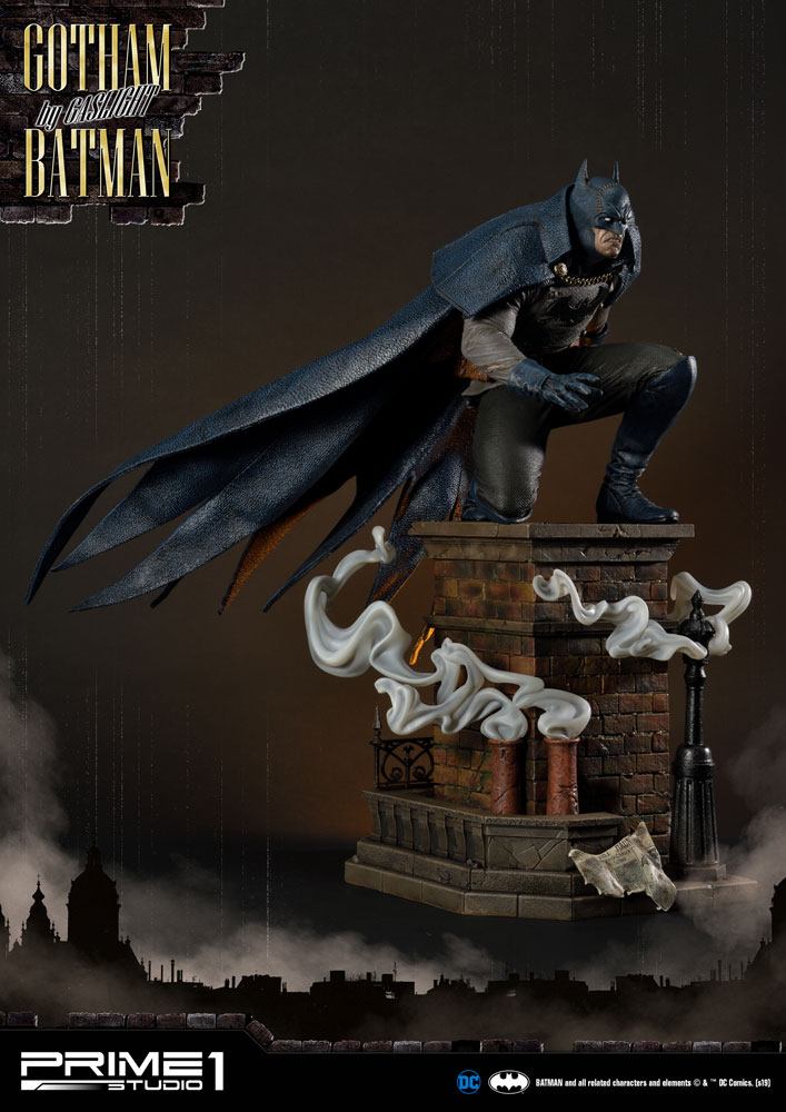 Batman Arkham Origins Statue 1/5 Gotham By Gaslight Batman Blue Version 57 cm