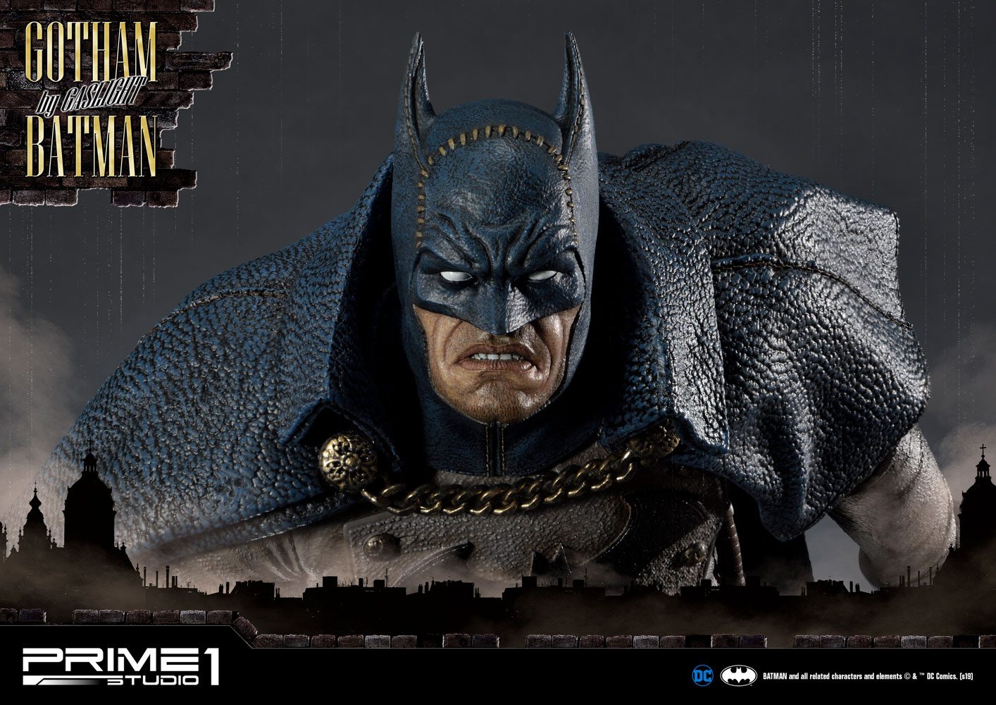 Batman Arkham Origins Statue 1/5 Gotham By Gaslight Batman Blue Version 57 cm