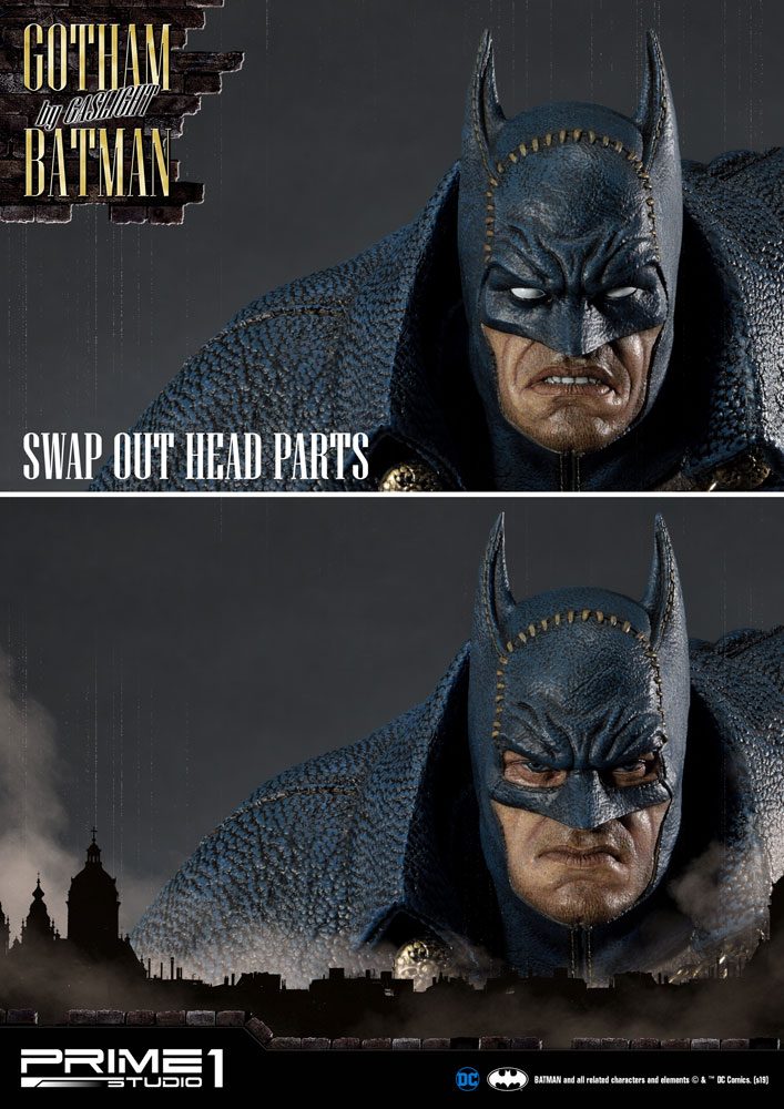 Batman Arkham Origins Statue 1/5 Gotham By Gaslight Batman Blue Version 57 cm