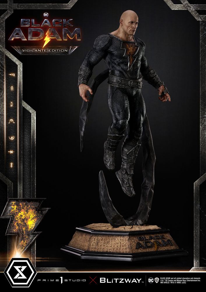 Black Adam Museum Masterline Statue 1/3 Black Adam Vigilante Edition 96 cm