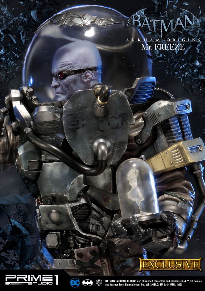 Batman Arkham Origins Statue Mr. Freeze & Mr. Freeze Exclusive 89 cm