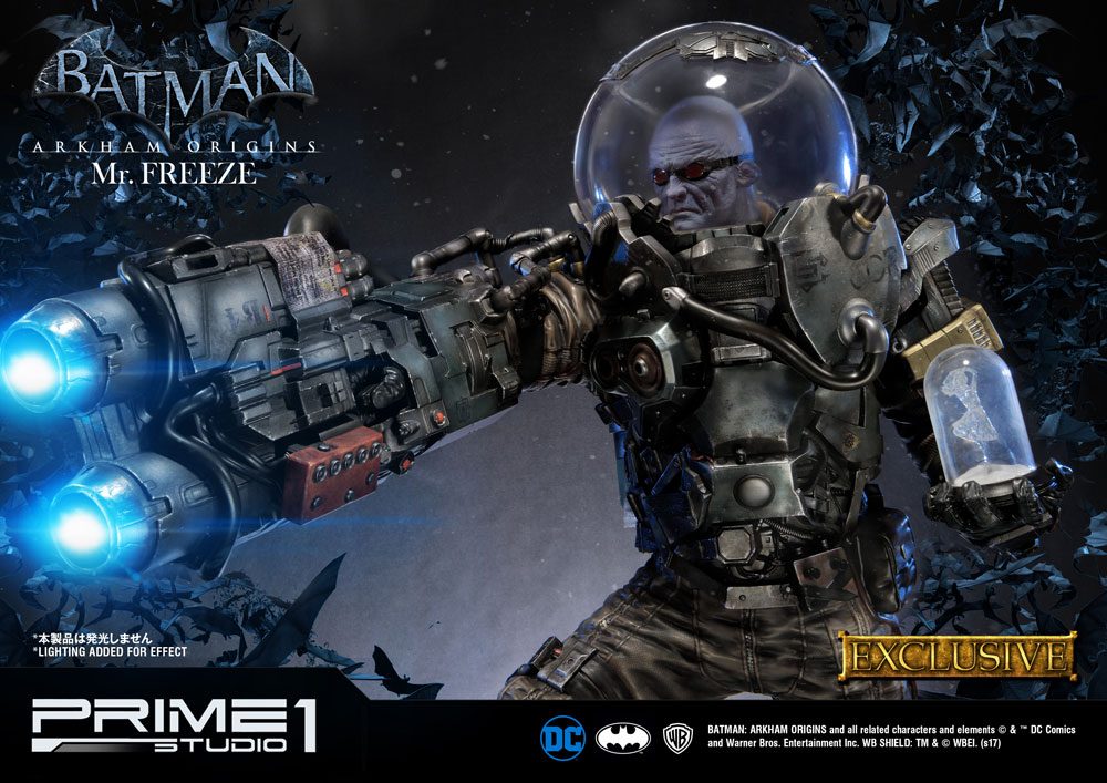Batman Arkham Origins Statue Mr. Freeze & Mr. Freeze Exclusive 89 cm