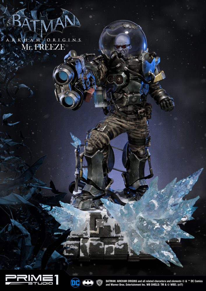 Batman Arkham Origins Statue Mr. Freeze & Mr. Freeze Exclusive 89 cm