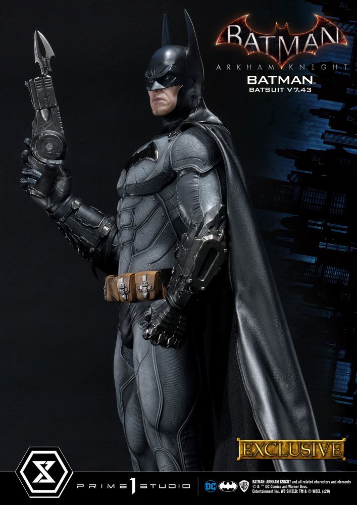 Batman Arkham Knight Statues 1/3 Batman Batsuit v7.43 Regular & Exclusive 86 cm Assortment