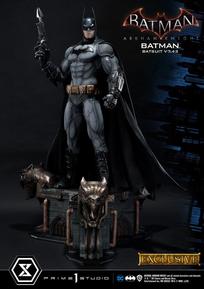 Batman Arkham Knight Statues 1/3 Batman Batsuit v7.43 Regular & Exclusive 86 cm Assortment