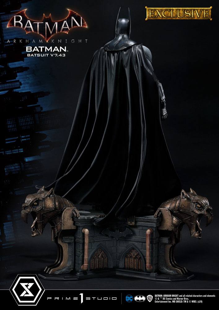 Batman Arkham Knight Statues 1/3 Batman Batsuit v7.43 Regular & Exclusive 86 cm Assortment