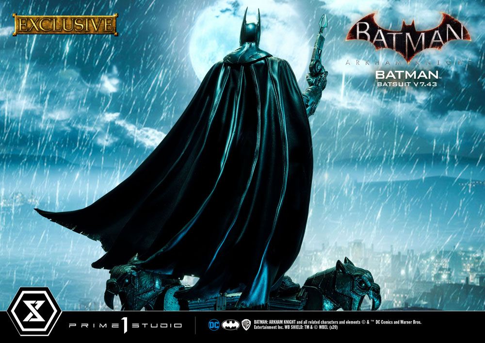 Batman Arkham Knight Statues 1/3 Batman Batsuit v7.43 Regular & Exclusive 86 cm Assortment