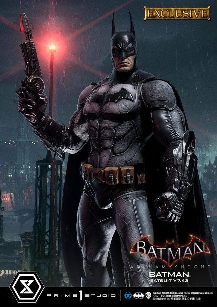 Batman Arkham Knight Statues 1/3 Batman Batsuit v7.43 Regular & Exclusive 86 cm Assortment