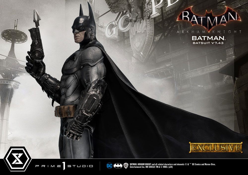 Batman Arkham Knight Statues 1/3 Batman Batsuit v7.43 Regular & Exclusive 86 cm Assortment