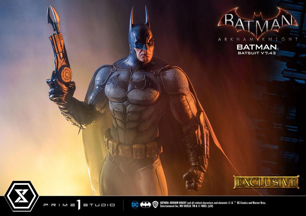 Batman Arkham Knight Statues 1/3 Batman Batsuit v7.43 Regular & Exclusive 86 cm Assortment