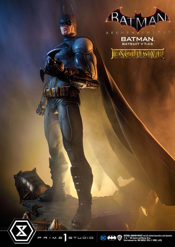 Batman Arkham Knight Statues 1/3 Batman Batsuit v7.43 Regular & Exclusive 86 cm Assortment